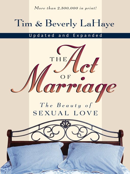 Title details for The Act of Marriage by Tim LaHaye - Wait list